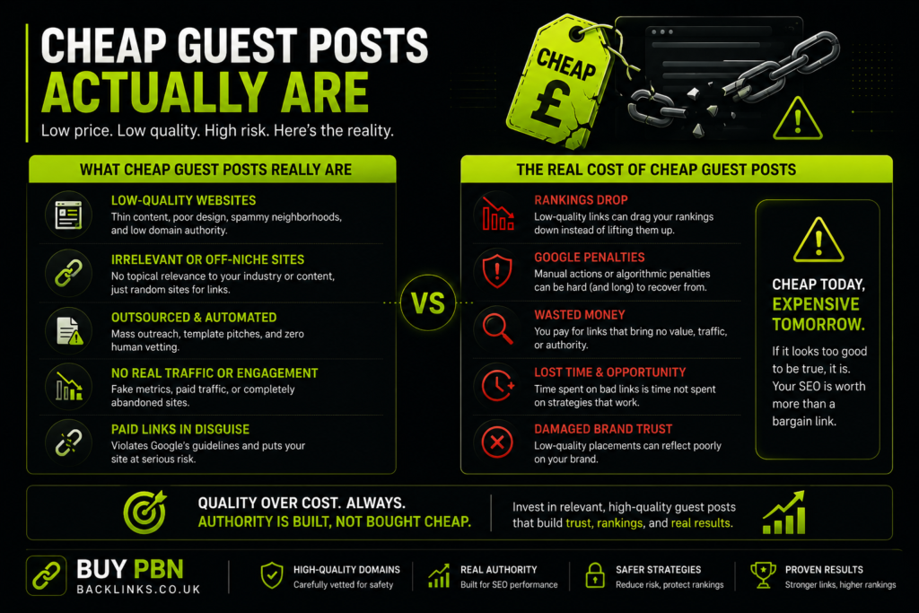 Cheap Guest Posts Actually Are
