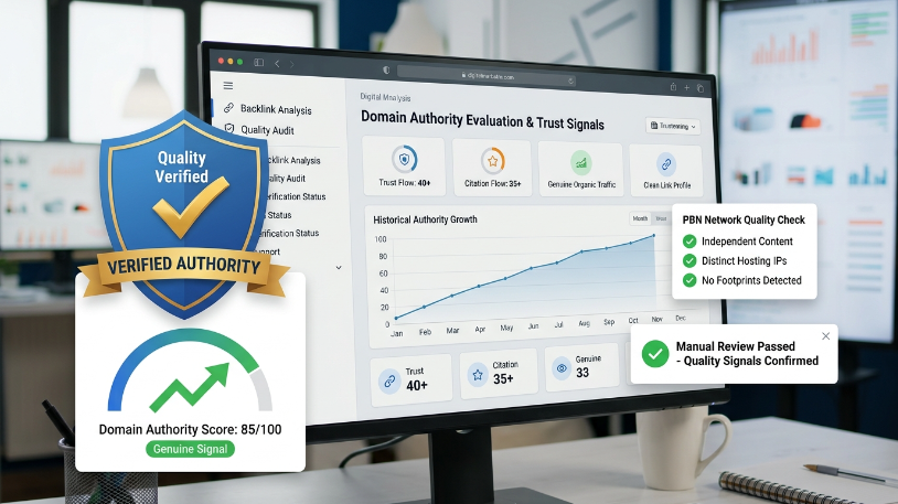 Genuine PBN domain authority