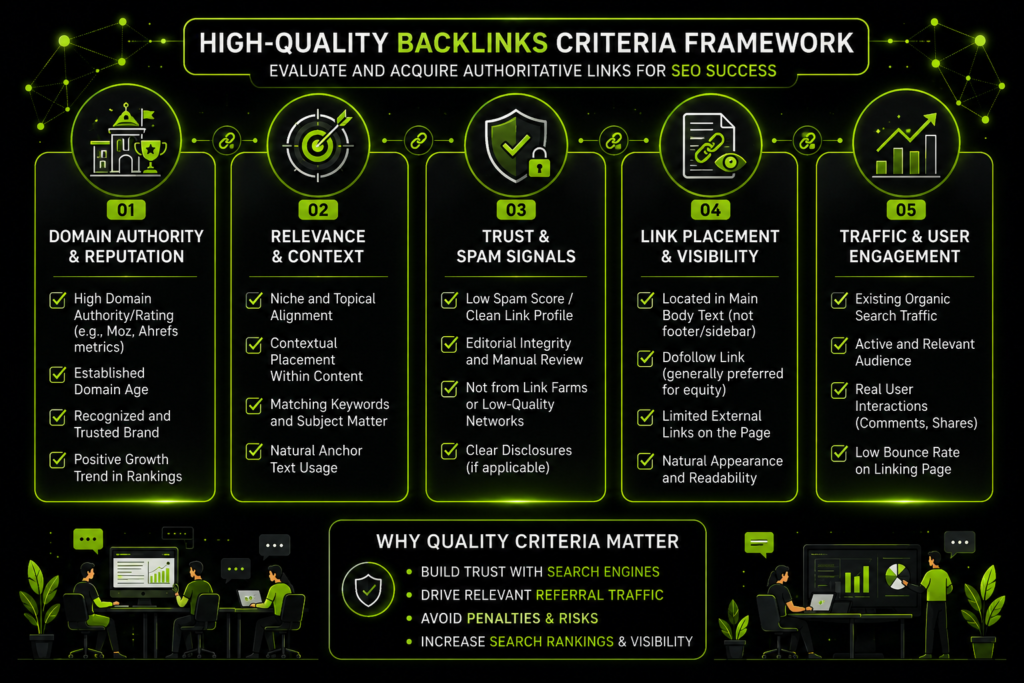 High quality backlinks