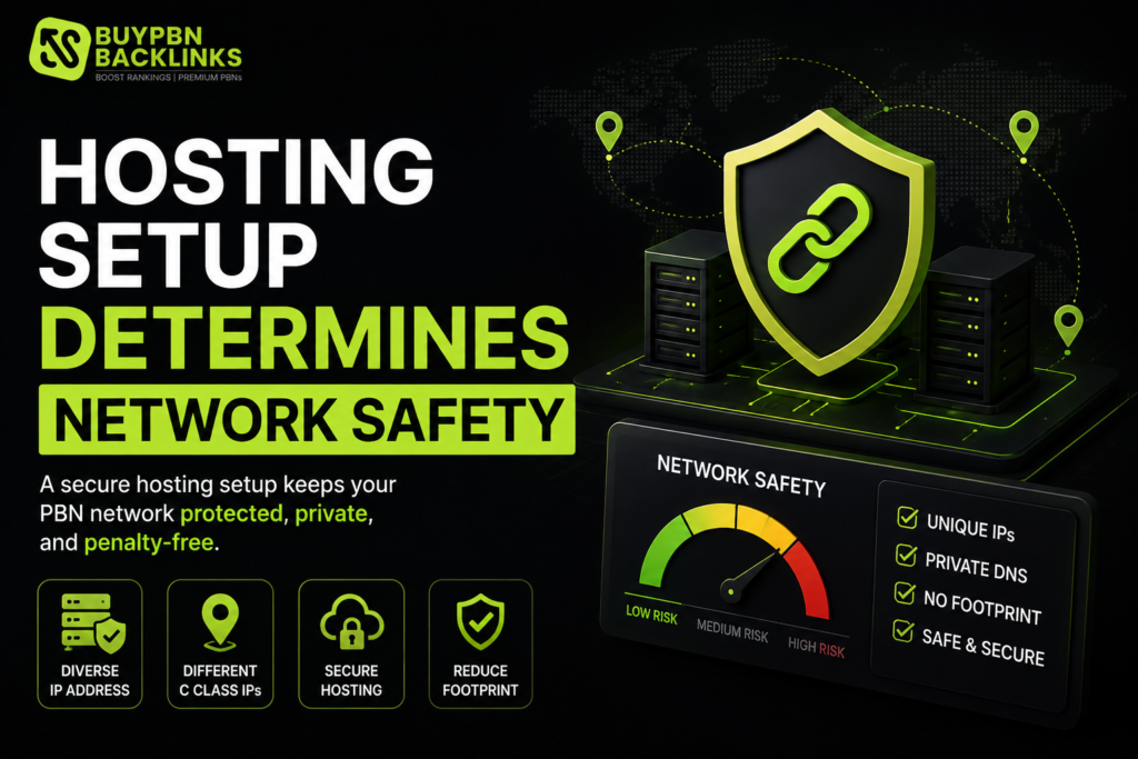 Hosting Setup Determines Network Safety