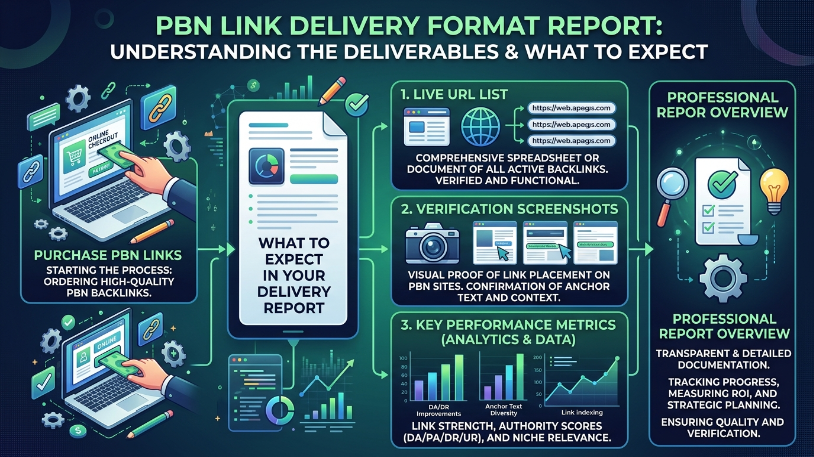 PBN link delivery format