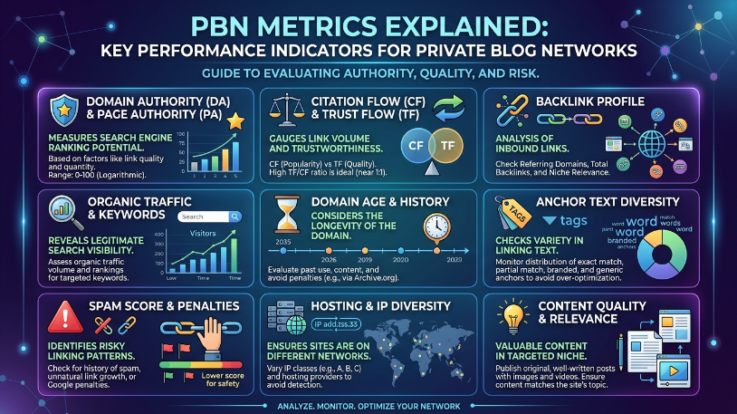 PBN metrics explained