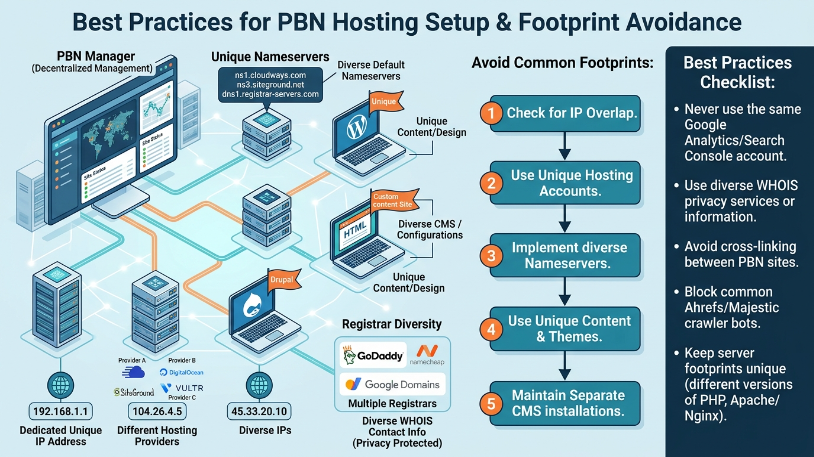 PBN site hosting setuP