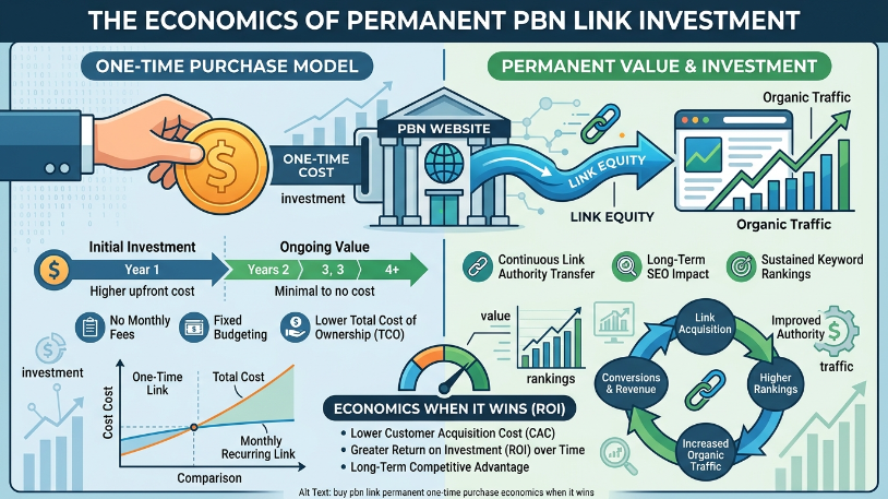 Permanent PBN link purchase economics