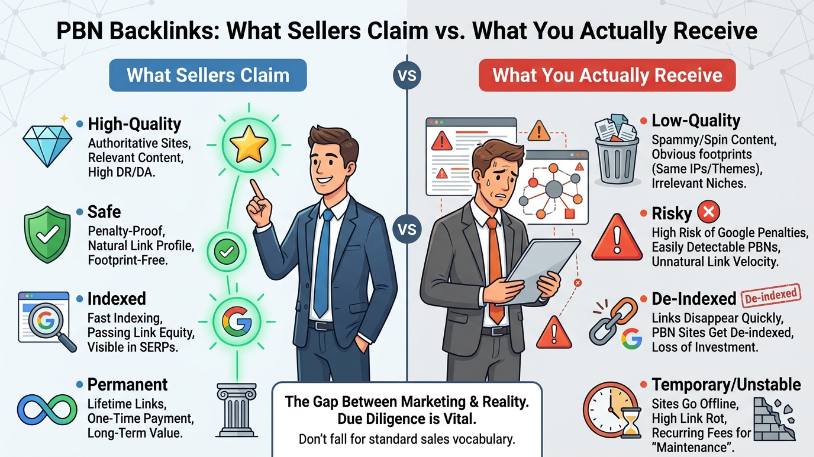 Sellers Claim vs Actually Receive